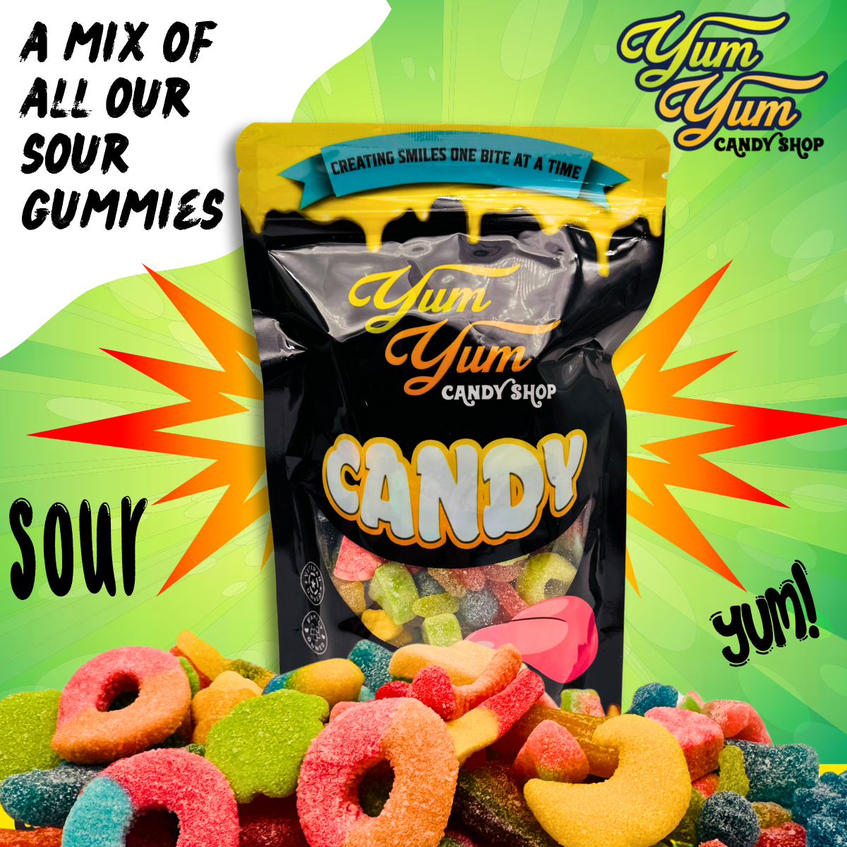Overstimulated & Sour About It Mix 😭 | Yum Yum Candy Shop