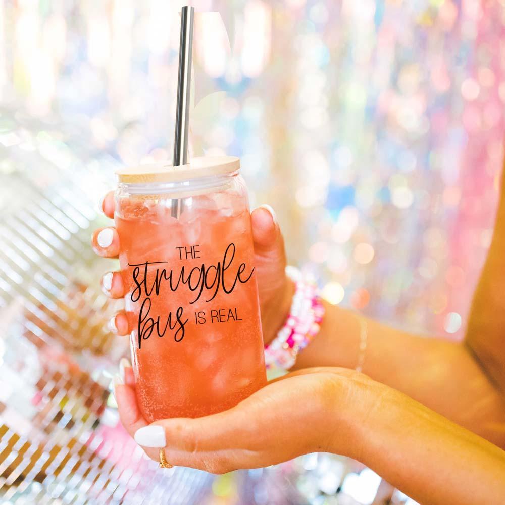 Struggle Bus: Emotional Support Iced Coffee 17oz